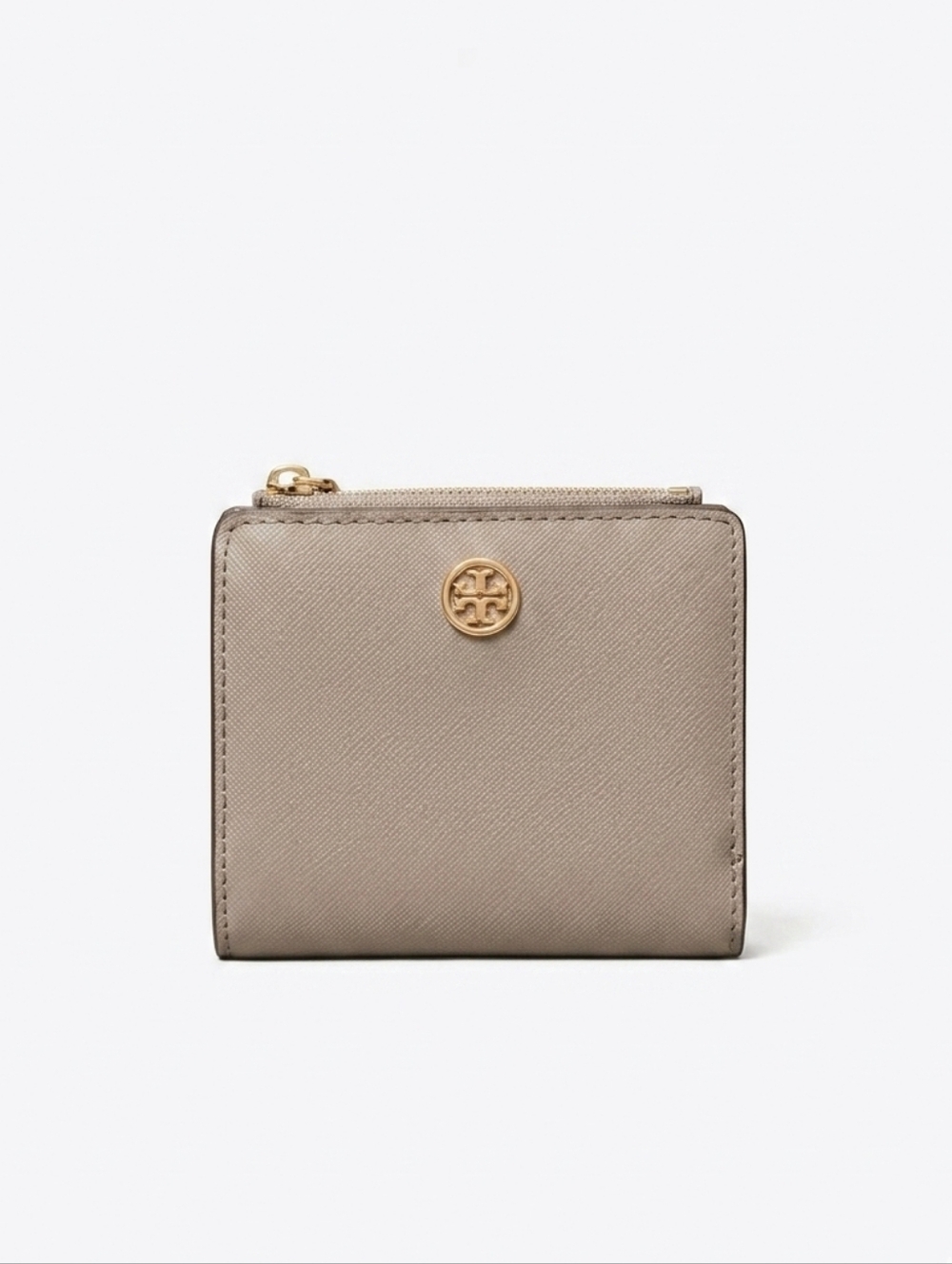 Tory Burch Robinson Compact Leather Wallet
